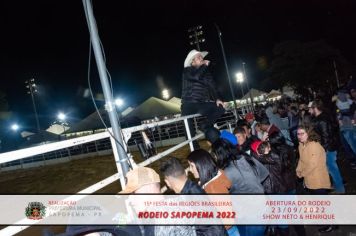 Foto - 15ª Festa das Regiões Brasileiras - Rodeio Sapopema 2022 