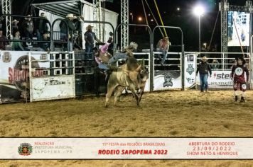 Foto - 15ª Festa das Regiões Brasileiras - Rodeio Sapopema 2022 