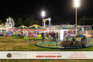 Foto - 15ª Festa das Regiões Brasileiras - Rodeio Sapopema 2022 