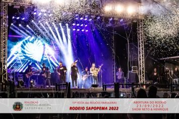 Foto - 15ª Festa das Regiões Brasileiras - Rodeio Sapopema 2022 