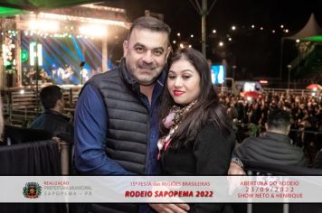 Foto - 15ª Festa das Regiões Brasileiras - Rodeio Sapopema 2022 