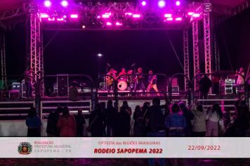 Foto - 15ª Festa das Regiões Brasileiras - Rodeio Sapopema 2022 