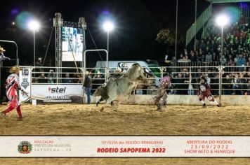 Foto - 15ª Festa das Regiões Brasileiras - Rodeio Sapopema 2022 