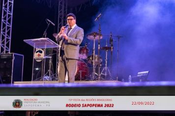 Foto - 15ª Festa das Regiões Brasileiras - Rodeio Sapopema 2022 