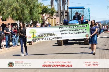 Foto - 15ª Festa das Regiões Brasileiras - Rodeio Sapopema 2022 