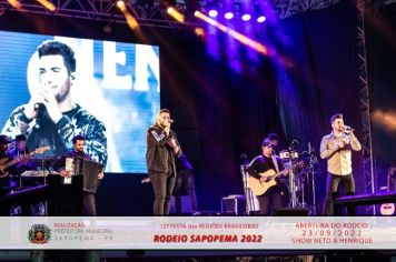 Foto - 15ª Festa das Regiões Brasileiras - Rodeio Sapopema 2022 