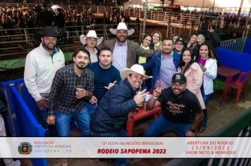 Foto - 15ª Festa das Regiões Brasileiras - Rodeio Sapopema 2022 