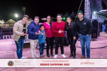 Foto - 15ª Festa das Regiões Brasileiras - Rodeio Sapopema 2022 