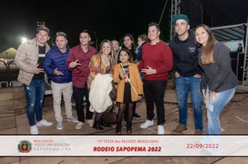 Foto - 15ª Festa das Regiões Brasileiras - Rodeio Sapopema 2022 