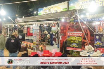 Foto - 15ª Festa das Regiões Brasileiras - Rodeio Sapopema 2022 