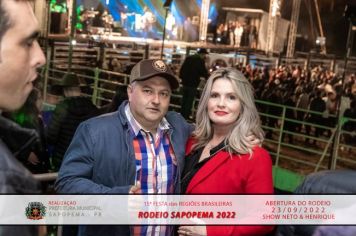 Foto - 15ª Festa das Regiões Brasileiras - Rodeio Sapopema 2022 