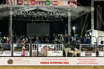 Foto - 15ª Festa das Regiões Brasileiras - Rodeio Sapopema 2022 