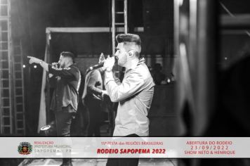 Foto - 15ª Festa das Regiões Brasileiras - Rodeio Sapopema 2022 