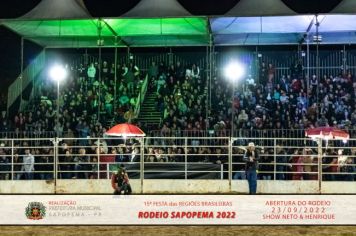 Foto - 15ª Festa das Regiões Brasileiras - Rodeio Sapopema 2022 