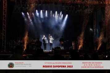 Foto - 15ª Festa das Regiões Brasileiras - Rodeio Sapopema 2022 