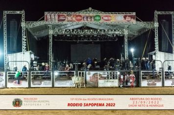 Foto - 15ª Festa das Regiões Brasileiras - Rodeio Sapopema 2022 