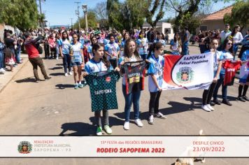 Foto - 15ª Festa das Regiões Brasileiras - Rodeio Sapopema 2022 