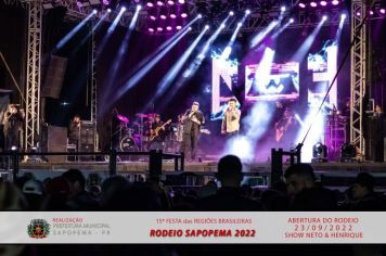 Foto - 15ª Festa das Regiões Brasileiras - Rodeio Sapopema 2022 