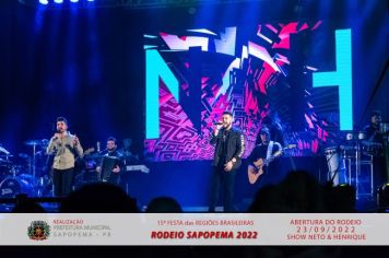 Foto - 15ª Festa das Regiões Brasileiras - Rodeio Sapopema 2022 