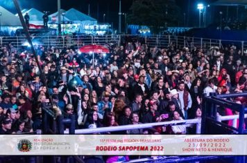 Foto - 15ª Festa das Regiões Brasileiras - Rodeio Sapopema 2022 