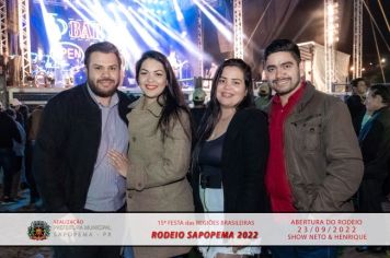 Foto - 15ª Festa das Regiões Brasileiras - Rodeio Sapopema 2022 