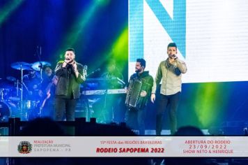 Foto - 15ª Festa das Regiões Brasileiras - Rodeio Sapopema 2022 