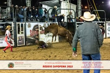 Foto - 15ª Festa das Regiões Brasileiras - Rodeio Sapopema 2022 