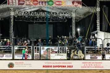 Foto - 15ª Festa das Regiões Brasileiras - Rodeio Sapopema 2022 