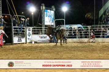 Foto - 15ª Festa das Regiões Brasileiras - Rodeio Sapopema 2022 