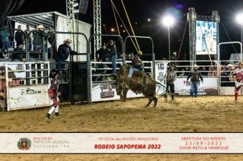 Foto - 15ª Festa das Regiões Brasileiras - Rodeio Sapopema 2022 