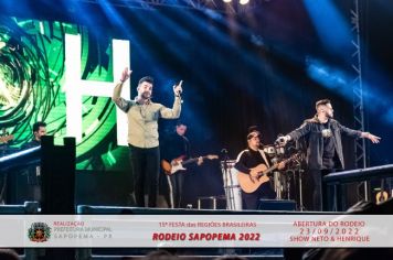 Foto - 15ª Festa das Regiões Brasileiras - Rodeio Sapopema 2022 