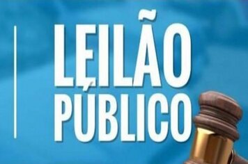 LEILÃO PUBLICO DE BENS INSERVIVEIS Nº. 04/2018