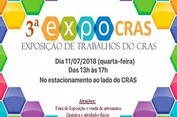 3ª ExpoCRAS acontece dia 11/07