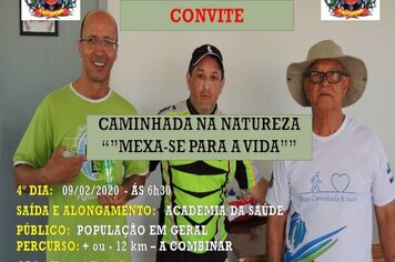 CAMINHADA NA NATUREZA