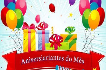 Aniversariantes do mês de Abril