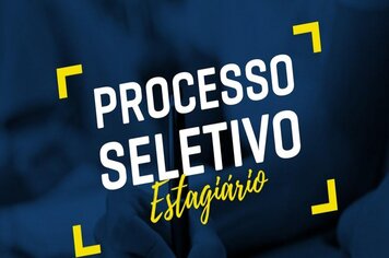 PROCESSO SELETIVO PARA ESTAGIARIO