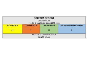 BOLETIM DENGUE