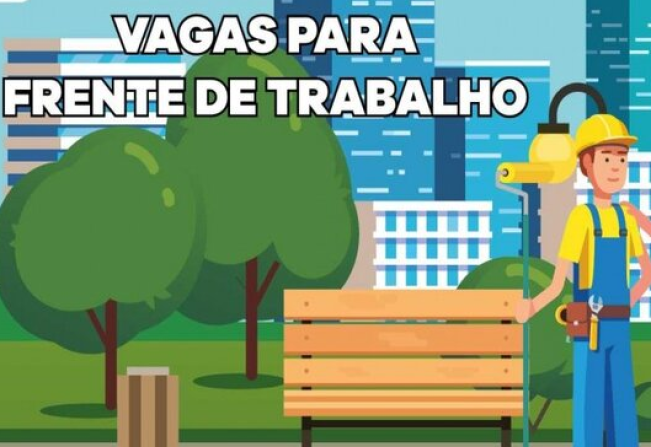 Abertas inscrições para o Programa Frente de Trabalho