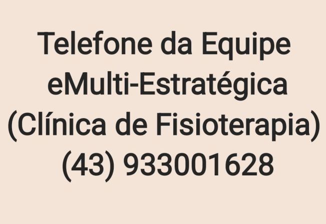 CONTATO CLÍNICA FISIOTERAPIA MUNICIPAL