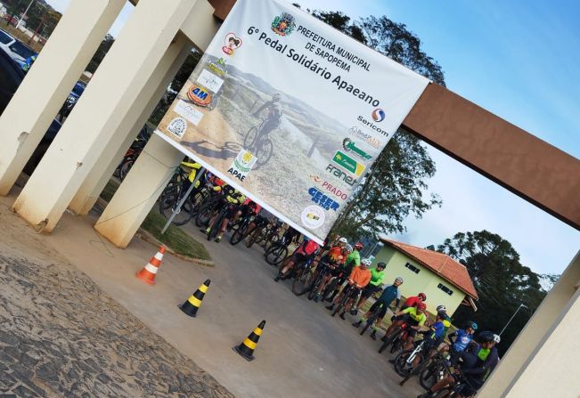 Fechamento do 6° Pedal Solidário Apaeano Sapopema 2023 