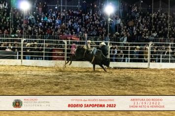 Foto - 15ª Festa das Regiões Brasileiras - Rodeio Sapopema 2022 