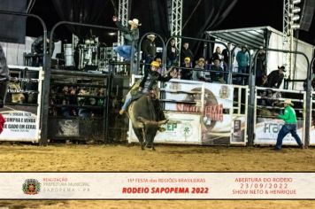 Foto - 15ª Festa das Regiões Brasileiras - Rodeio Sapopema 2022 
