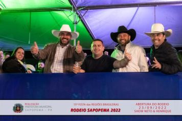 Foto - 15ª Festa das Regiões Brasileiras - Rodeio Sapopema 2022 