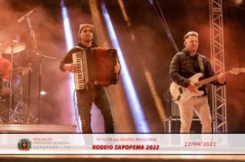 Foto - 15ª Festa das Regiões Brasileiras - Rodeio Sapopema 2022 