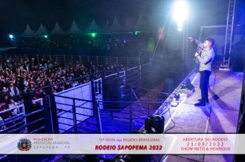 Foto - 15ª Festa das Regiões Brasileiras - Rodeio Sapopema 2022 